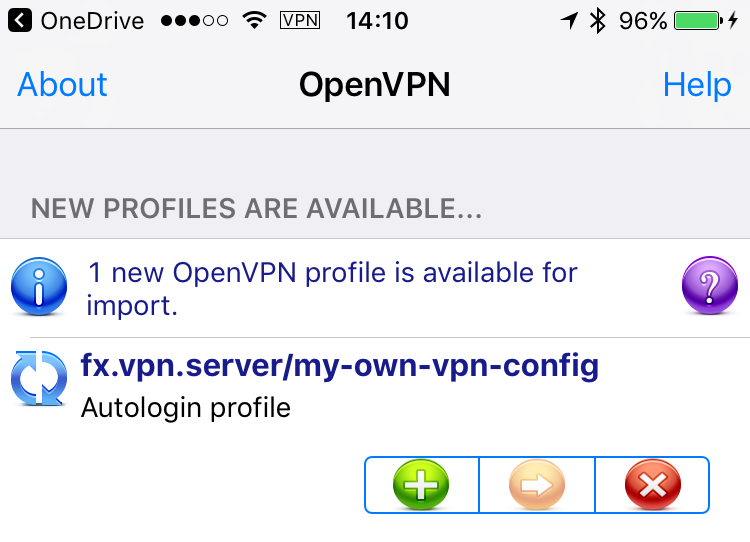 OpenVPN Client 2.6.6 instal the new version for iphone